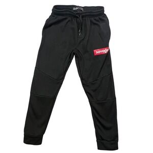 Brooklyn Cloth Savage Black Jogger Sweatpants Kids Size L J5